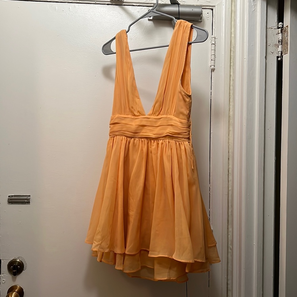 Abercrombie plunge dress size small